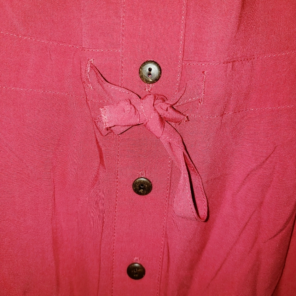 J.Jill Button Front Adjustable Drawstring Waist M… - image 3